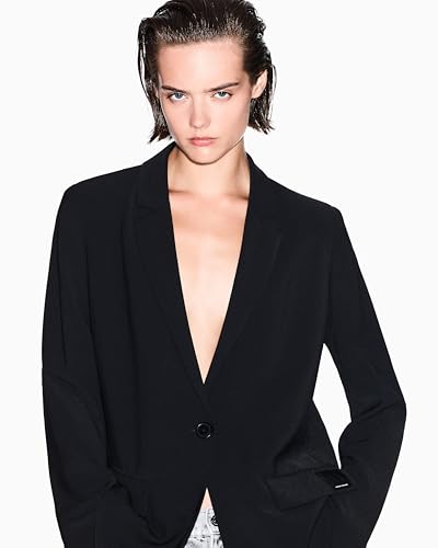 Armani Exchange Women's Icon Patch Blazer2