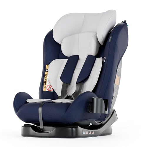 Babify Silla Coche Bebe, Sillita Coche grupo 0 1 2 3 para Niños de 40-150 cm, Asiento de Coche de Viaje Ajustable 3 en 1, Asiento de Coche Portátil Cómodo y Duradero para Bebés y Niños