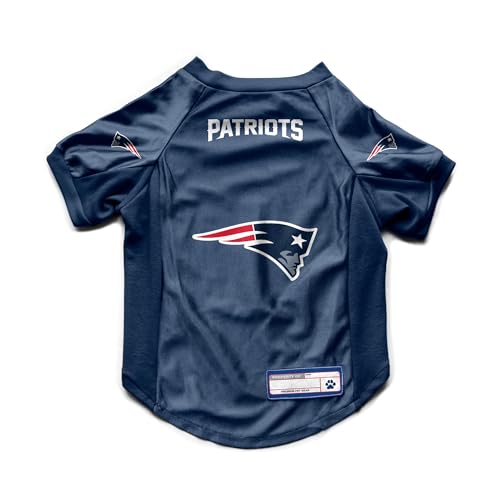 Littlearth NFL New England Patriots Stretch Pet Jersey Small