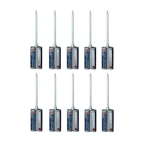 Soudal Kombiset 10x 2K-Schnellfest 210ml Zargenschaum Türenschaum Montageschaum