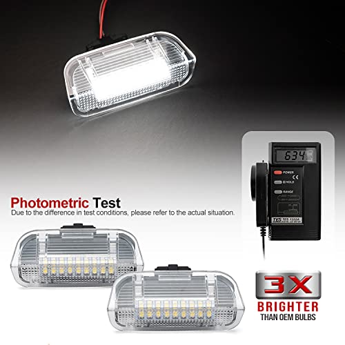 Lámparas LED de cortesía para puertas Porsche Cayenne 2011-2018 miniatura 2