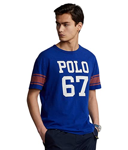 POLO RALPH LAUREN Classic Fit Logo Jersey T-Shirt Heritage Royal XL