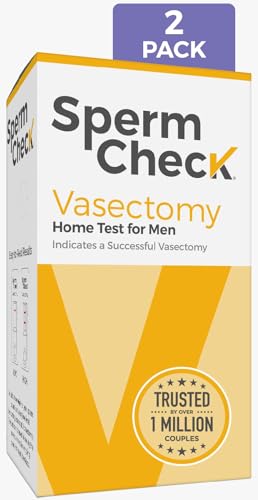 Image of SpermCheck Vasectomy Home Test Kit - Check Sperm Count Post Vasectomy - 2 Pack - Easy to Read, Private - 98% Accuracy - FSA HSA Eligible - FDA Cleared