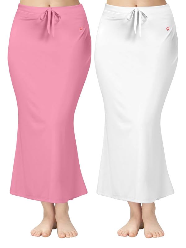 Image of TRENDMALLS Women Saree Shapewear Petticoat for Women, Cotton Blended,Petticoat,Skirts for Women,Shape Wear Dress for Saree Shaper(Combo-Pack)