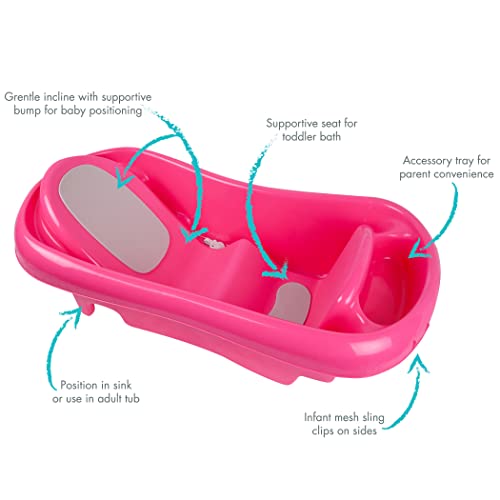The First Years 147135 Newborn To Toddler Baby Bath Tub thumb #2