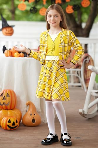 Image of BesserBay Halloween Girls Costume Schoolgirl Skirts 3PCS Sets 4-14 Years