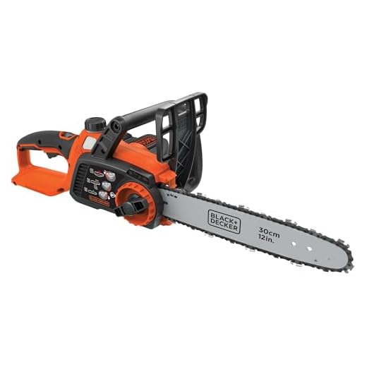 BLACK+DECKER 40V Max Cordless Chainsaw, 12-Inch (LCS1240)