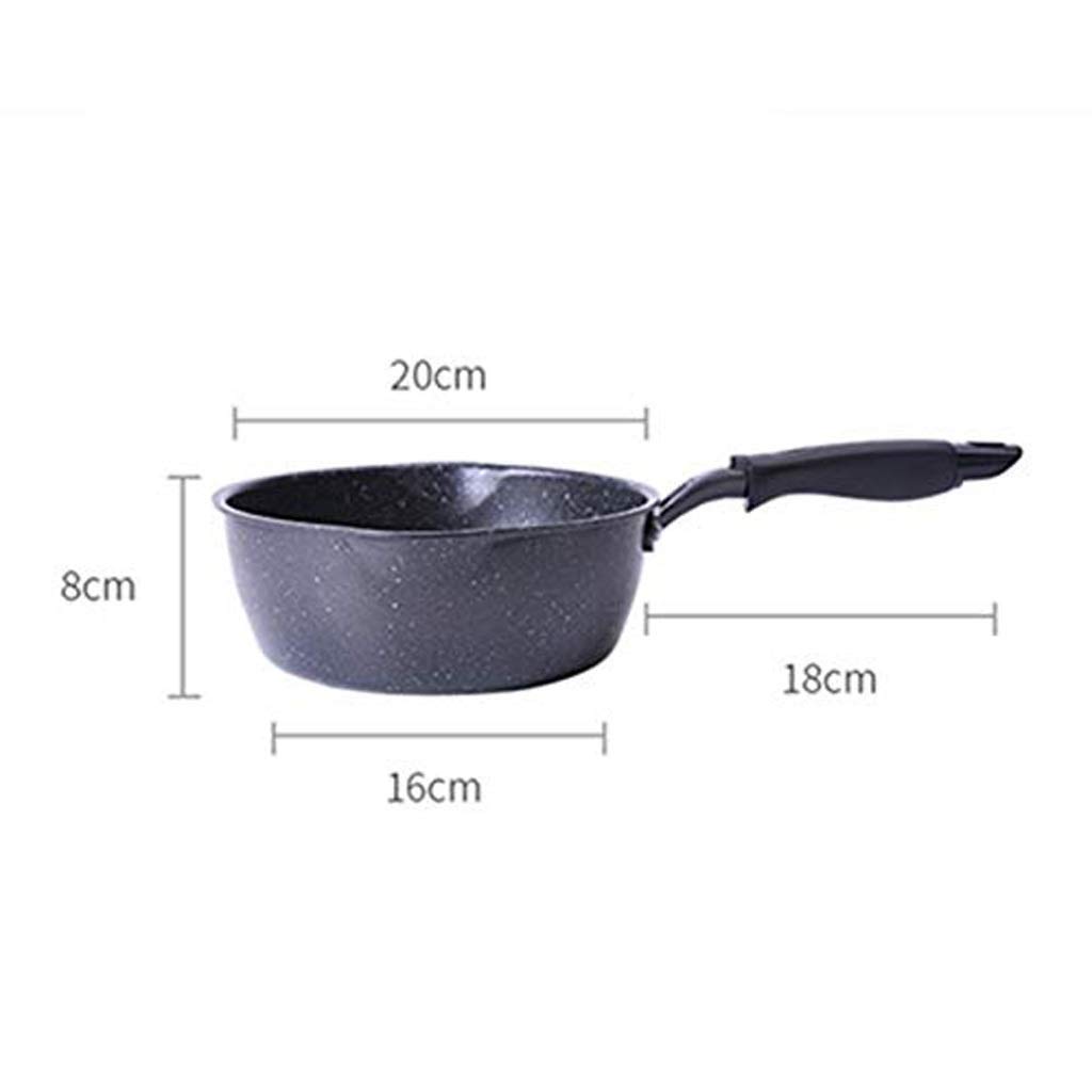 Wok z pokrywką, Wok - Patelnie do mieszania z czerwoną powłoką ceramiczną Crackle, Patelnia Wok z płaskim dnem, Wok kompatybilny z indukcją Nonstick