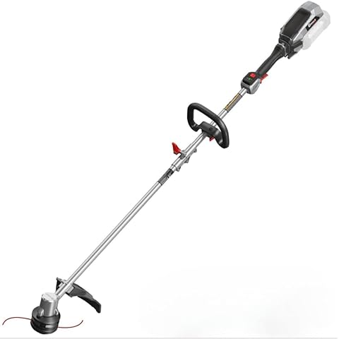 Enhulk 58V 16-Inch Cordless String Trimmer with Foldable Shaft, 3-Speed Setting, Brushless Weed Wacker with EZ-HMI LED Control Panel, Fast Load Bump Feed, Battery and Charger Not Included Cover