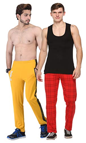 Image of SHAUN Men's Regular Fit Track pants(Pack of 2)