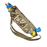 TheElves Canvas Holster Design for Salt Gun 2.0/3.0, Wear Resistant Tactical Scabbard with 4 Salt Magazine Loaders