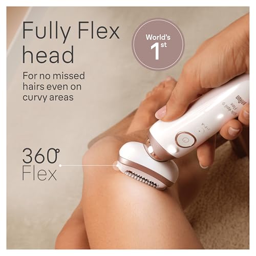 Braun Silk-épil 9 Flex Epilator - 360° Head, Wet & Dry Use - Image 2