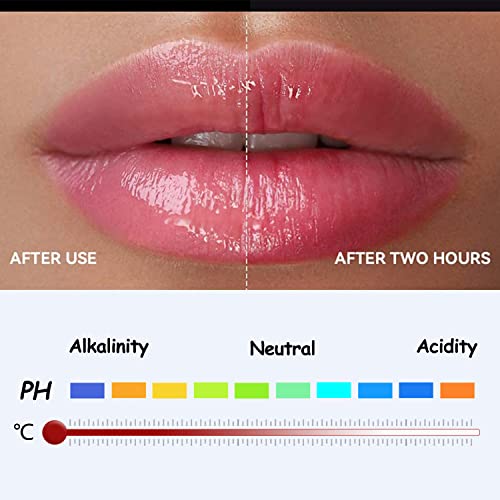 Color Changing Blush - Clear Blush Color Changing, Glossy Clear Blush Color Changing, Moisturizing Transparent Color Changing Lip Gloss For Cheeks & Lips Tint, Rouge Soft Liquid Blush Multi Use (#02) #TOP5