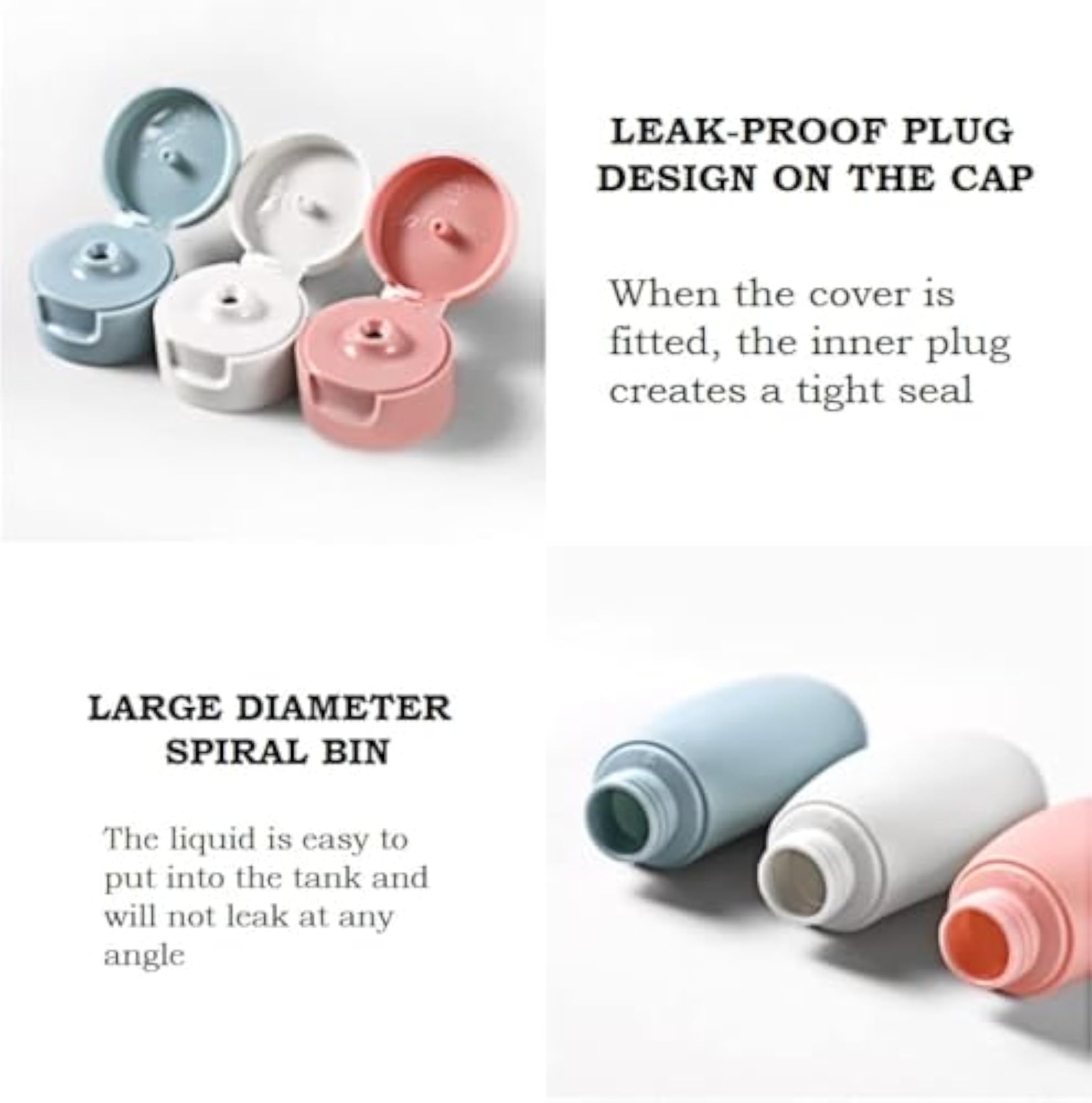 Silicone Leakproof Travel Bottle for Toiletries