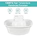 Aurora Cat Water Fountain Porcelain, Pet Water Fountain for Dog and Cat, 3 Carbon Filters and 2 Water Pumps