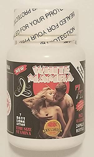 White Mamba 7k 24CT #1 T-Booster Pills Plus Love Potion Pen