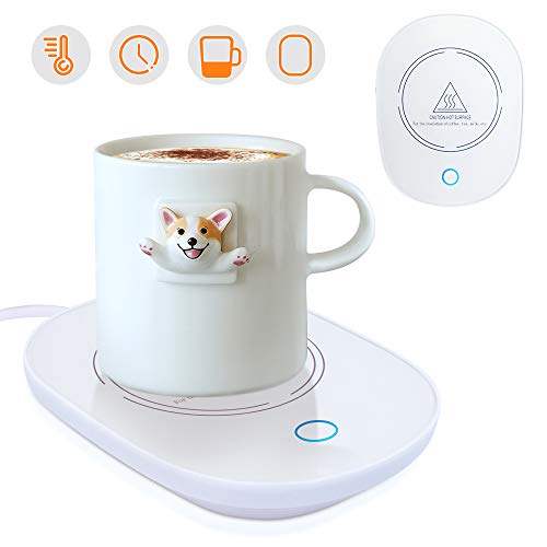 YEAILIFE Coffee Cup Warmer for Desk with Auto Shut Off, Coffee Mug Warmer