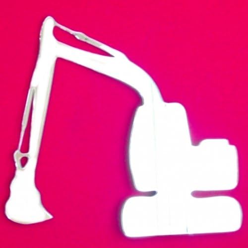 Super Cool Creations Excavator Mirrors - 45cm x 40cm, Silver
