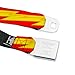 Buckle-Down Standard Seatbelt Belt The Flash, Multicolor, 1.5