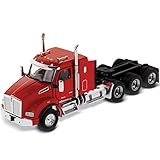 Kenworth T880 SBFA 40' Sleeper Cab Tridem Truck Tractor Orange 1/50 Diecast Model by Diecast Masters...