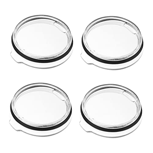 OFFSCH Cup Lids Replacement 4pcs Tumbler Lids Wide Mouth Fit Insulated and Airtight for Coffee Tea