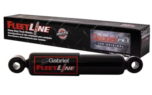 Image of Gabriel 85045 FleetLine HD Truck Rear Shocks Fits Cush Trailer; Hendrickson; Ingersoll; Ridewell; Utility Trailer; Holland Wabash; W & C OEM# B23651, 70213501, SA5045