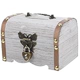 Rangement multifonctionnel : idéal pour économiser de l’argent, ranger de petits souvenirs ou organiser ses bijoux, ce coffret polyvalent répond à divers besoins de rangement. tirelire verrouillable en bois