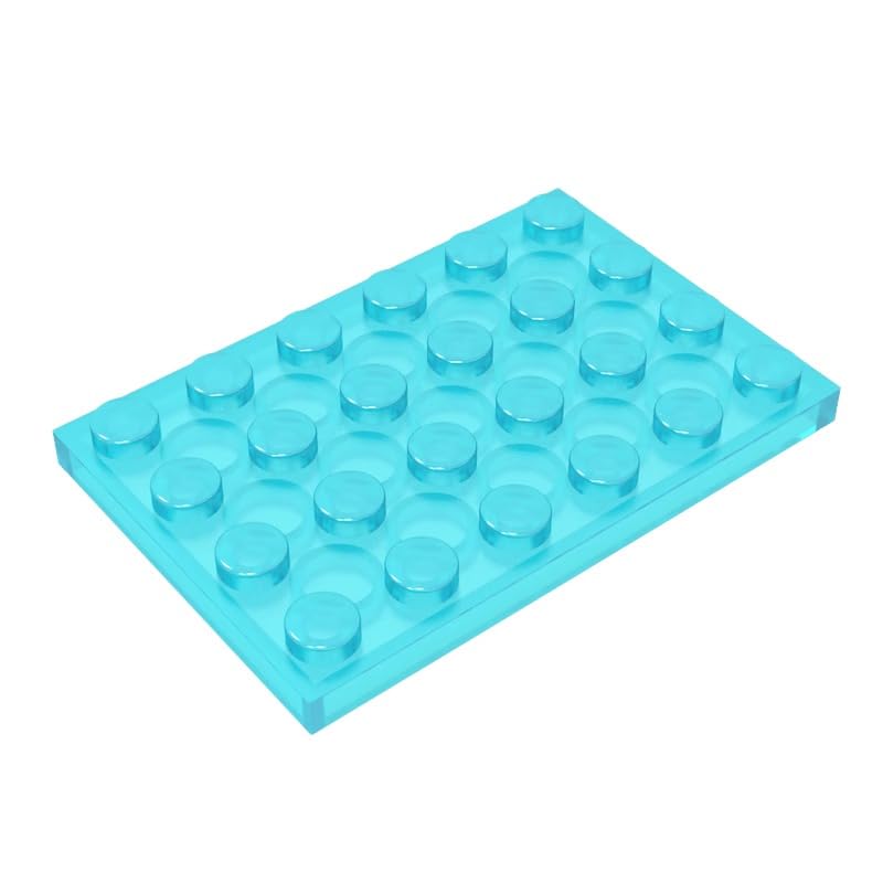 XYEIUGO GDS-520 3032 Foundation Plate 4x6, Trans Light Blue, 10 PCS — image 1