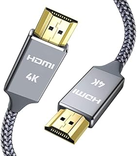 4K HDMI Cable 5M HDMI Lead-Snowkids 4K HDMI Cable 4K@60Hz Compatible Fire TV, 3D Support, Ethernet Function, Video 4K 2160p, 1080p, 3D, 4K TV/HDTV/Blu-ray