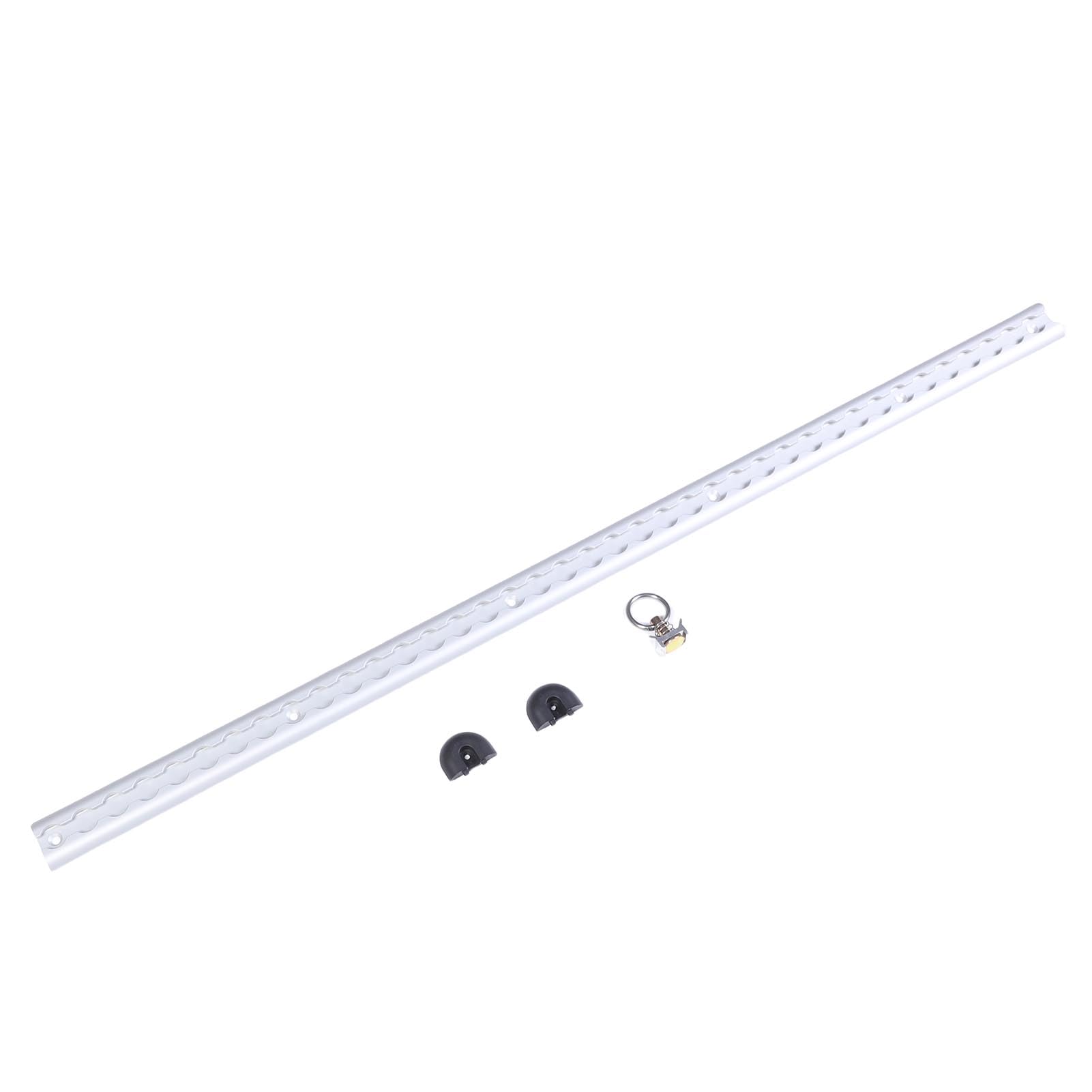 Bewinner Aluminiowy Zestaw do Mocowania Gąsienic L, 2 Sztuki Szyn (SILVER)
