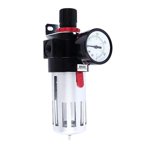 Compressor Air Filter Regulator 1/4 NPT Oil Water Separator Air Source Treatment Unit