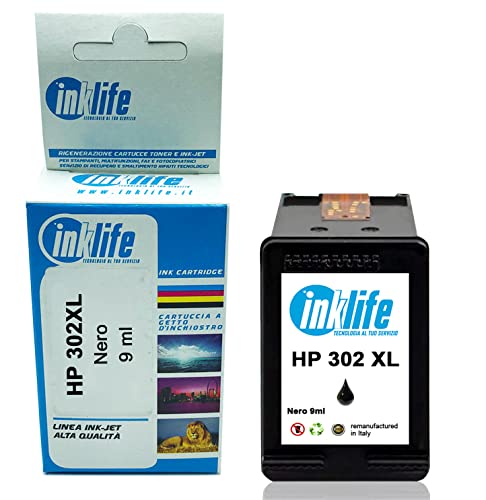Cartouche HP 302 XL noire pour imprimer vos documents administratifs à la maison