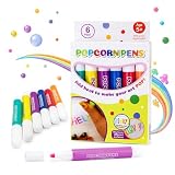Generisch 3D Relief Kunststift, Popcorn Pens mit Aufplopp-Effekt, Magische Popcorn Stifte für Grußkarten, Scrapbooking, DIY-Malen und kreative Kunstprojekte auf verschiedenen Oberflächen