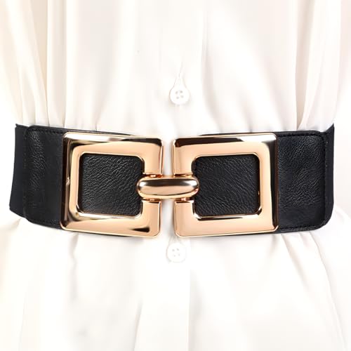 Elastic Belt for Women Stretchy cummerbund for Dresses Coat and Sweater3