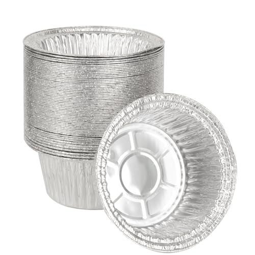 Niesporek アルミ鍋 使い捨て 62枚入り 1100ml 丸鍋 直火 外径18.3cm アウトドア鍋 キャンプ用鍋 アルミ皿 ラーメン うどん 一人鍋