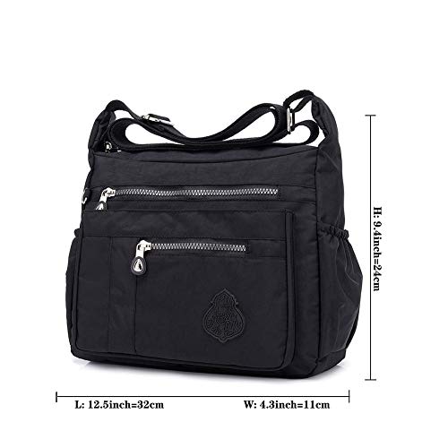 Mintegra Crossbody Bag For Women Nylon Waterproof Shoulder Purse Messenger Bag Lightweight Pocketbooks #TOP5