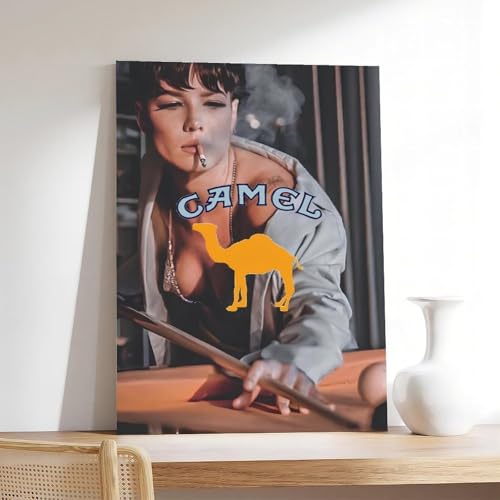 Poster rétro de cigarette chameau au design vintage unique 50x76 - 7