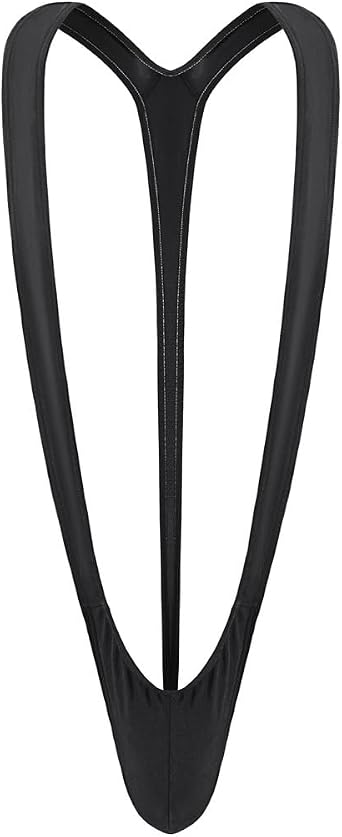 Mens Deep V Bikini Thongs Sexy Mankini G-String Briefs Naughty Slutty Novelty Underwear