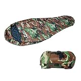  PC Saco de Dormir Militar Camuflaje Supervivencia
