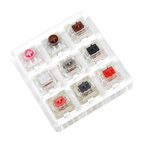 9 klawiszy Cherry Gateron Kailh Outemu ciche przełączniki wału testowanie narzędzie testowe przełącznik tester