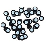 JCKJEDAT 1000 Points Handheld 3D Scanner Inner 6mm*10mm Magnetic Sphere High Reflective Logo/Marker/Logo for Industrial Consumer 3D Scanner for Accurate Tracking(1000pcs Flat)