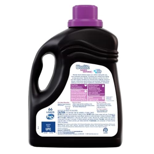 image for Woolite Darks Defense Liquid Laundry Detergent, Light Fresh Scent, 66 