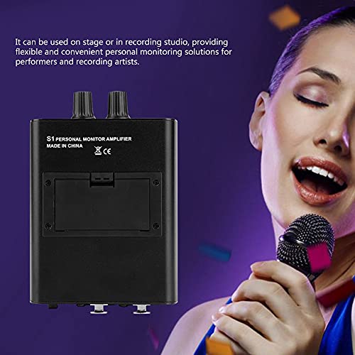 Hoofdtelefoonversterker Oortelefoonversterker Professionele dubbele XLR-ingang voor mp3-spelers Mediaspelers(Europese… - Image 6