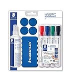 Spray limpiador libre de cfc Staedtler 613 Lumocolor Juego de Marcadores para Pizarra Blanca Equipamiento Básico para Pizarras