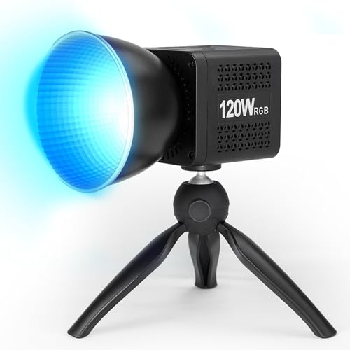 Image of Simpex SLB 120R Portable RGB Version Palm Size Continuous LED Light with in-Built Battery