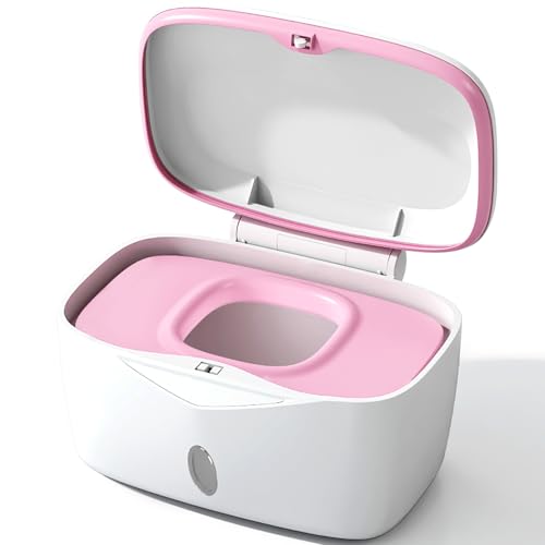 Boîte distributrice de lingettes roses rechargeables Seposeve - 2