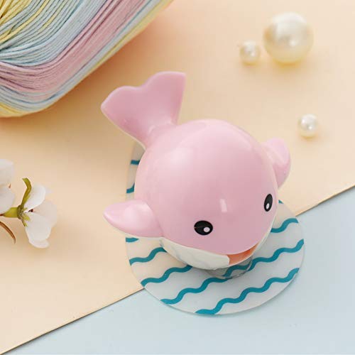 Toothbrush Holder Wall Mounted, Heasa Animal Kids Toothbrush Holder (Pink Cetacean) #TOP2