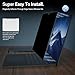Privacy Filter Compatible with 13.5 Inch Surface Laptop 5/4/3/2/1,Easy On/Off Removable Anti-Glare Blue Light Laptop Privacy Screen Black Security Private