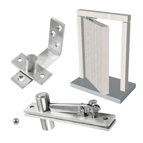 Charnière pivotante de porte en acier inoxydable 90° rotation dissimulée