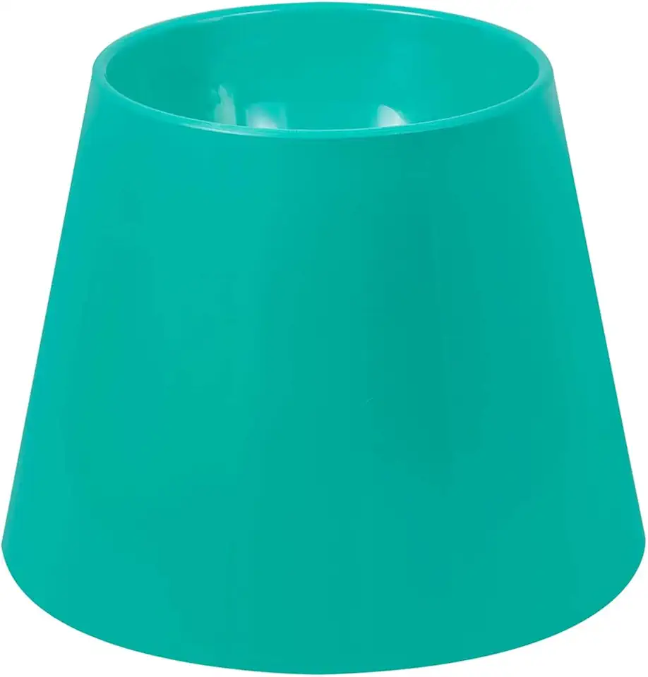 Pet Games Comedouro E Bebedouro Alto Verde-Água M - Comedouro Lento E Funcional Para Cães Do Porte Médio Ao Grande